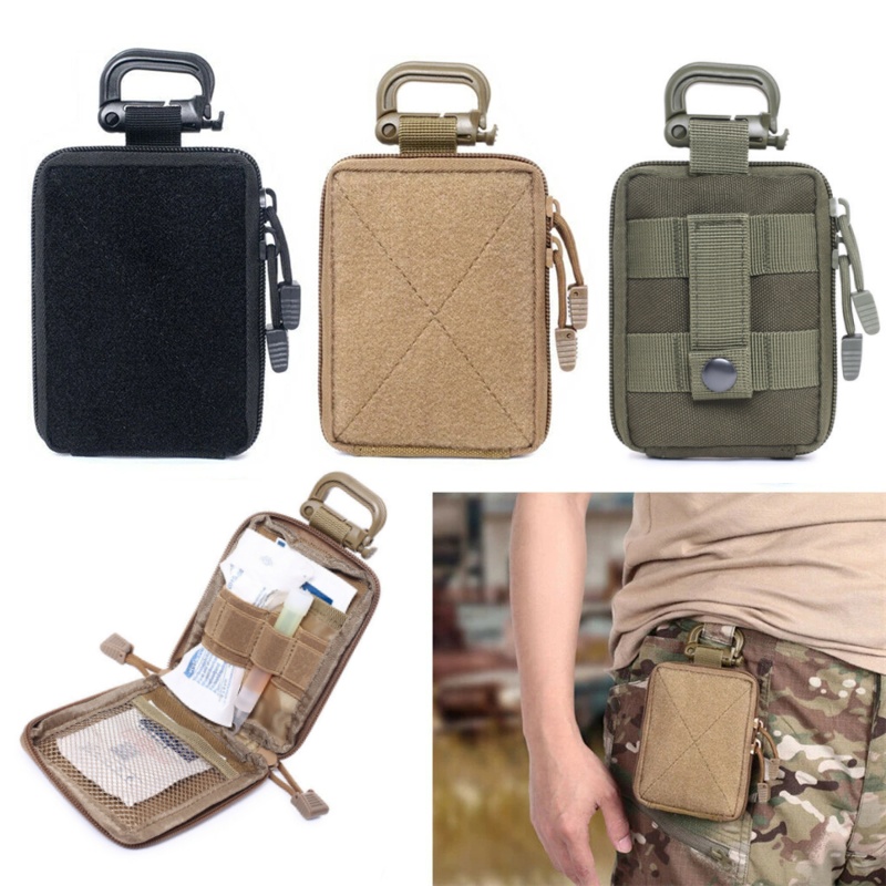Hunting Outdoors Card - 戦術的な財布 EDC ポーチジッパーパック多機能バッグキーカードケースアウトドアスポーツ小銭入れ狩猟バッグ