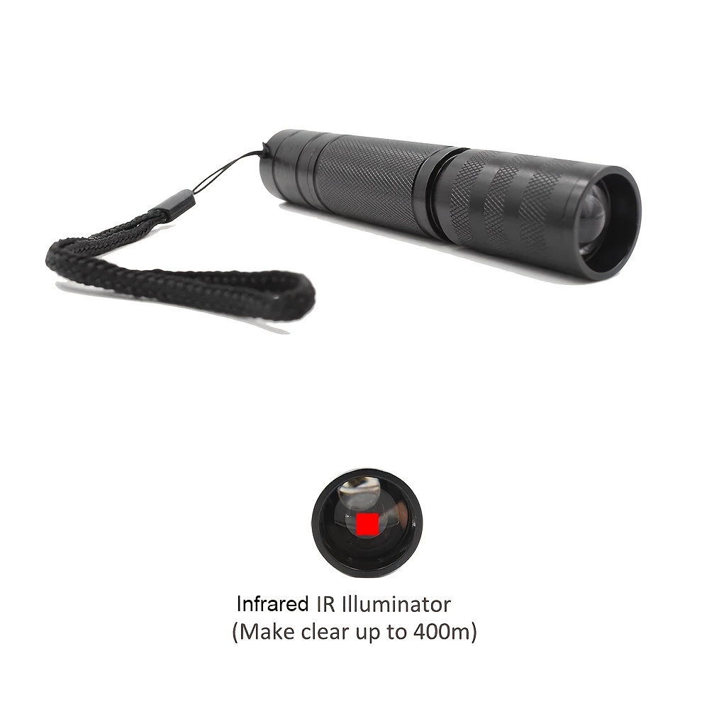 Trail Camera Infrared - 850nm プロフェッショナル IR 赤外線懐中電灯レーザーサイトイルミネーター、夜間狩猟および野生生物観察用の範囲 400 メートル