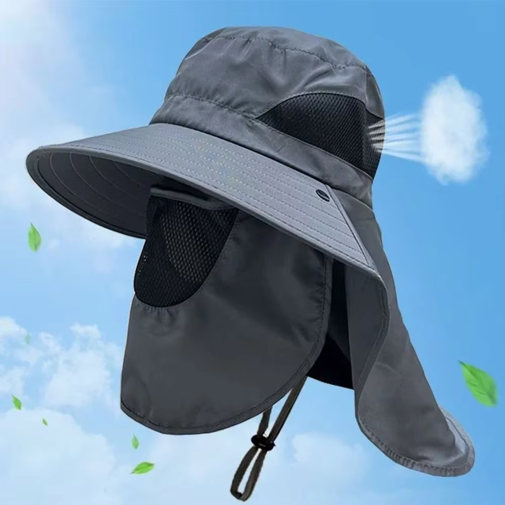 Hunting Outdoor Hats - 夏用サンハット UVカット アウトドア ハンティング フィッシング キャップ