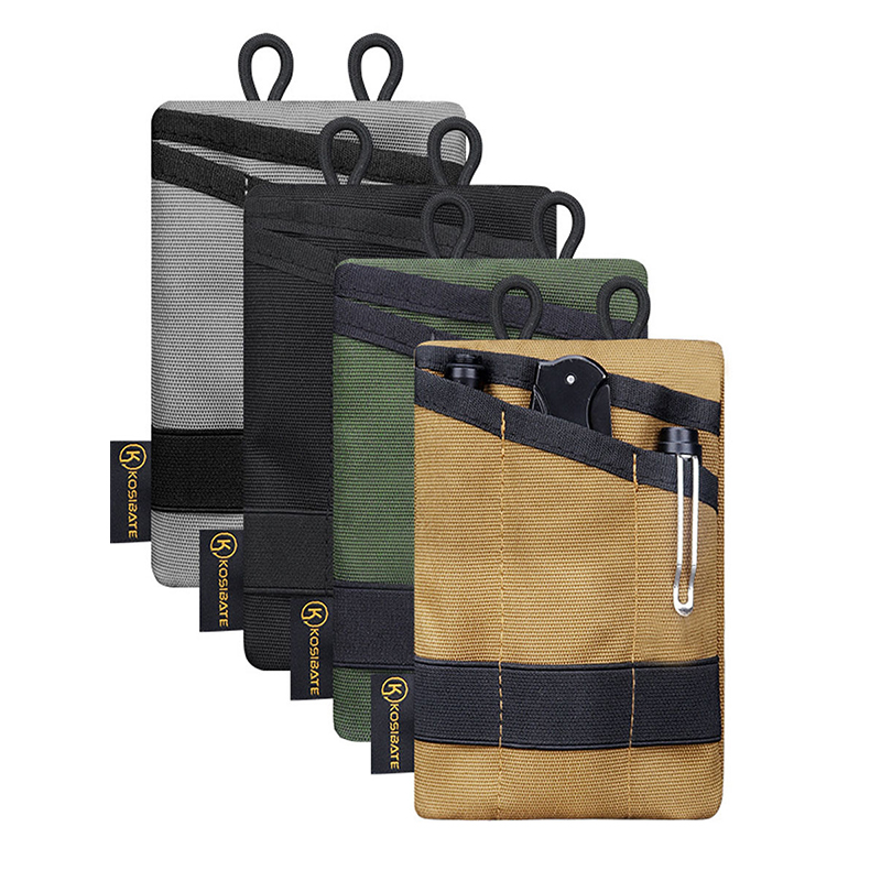 Hunting Outdoors Card - 戦術 EDC ポーチ財布バッグミニウエストファニーバッグカードキーベルトウエストパックポケットキャンプハイキング狩猟屋外小銭入れ