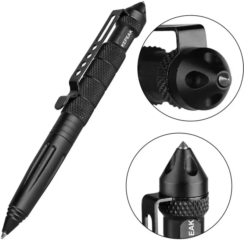 Tactical Pen Tool - アウトドア デフェンサ パーソナル ペン アウトドアスポーツ キャンプ