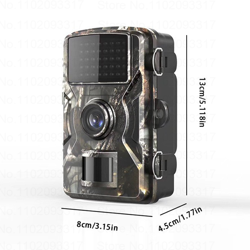 野生動物トレイルカメラ 16MP 1080P 赤外線ナイトビ - Trail Camera Infrared のレビューと価格