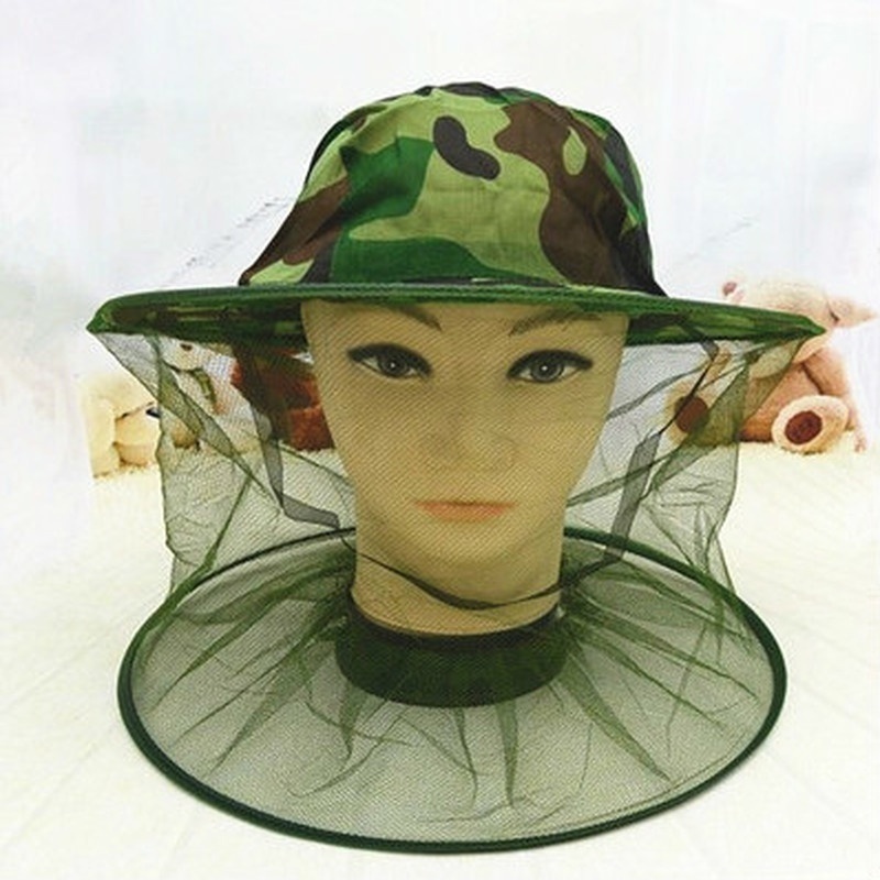 ファッション昆虫蚊帳メッシュフェイス釣り狩猟屋外キャンプ帽子 - Hunting Outdoor Hats のレビューと価格
