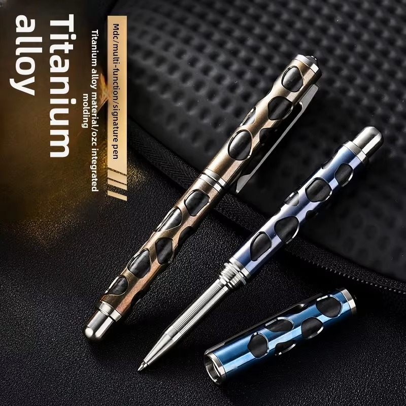 チタン合金製多機能タクティカルペン、タングステン鋼製ペン先、 - Tactical Pen Tool のレビューと価格