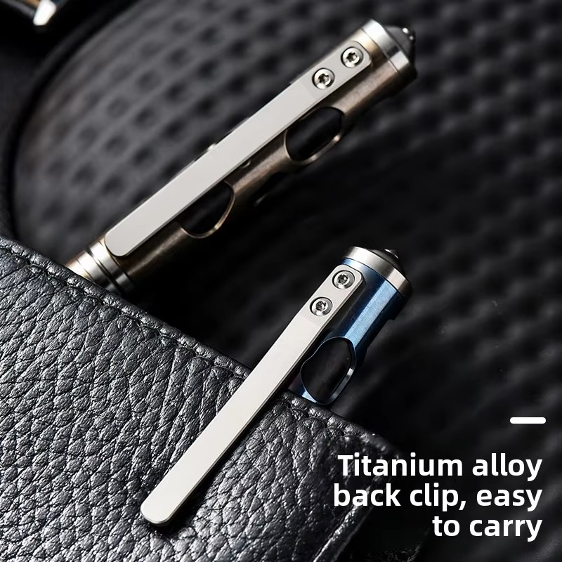 チタン合金製多機能タクティカルペン、タングステン鋼製ペン先、 - Tactical Pen Tool のレビューと価格