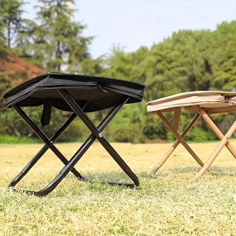 ポータブル折りたたみスツール 軽量キャンプチェア 折りたたみ - Outdoor Hunting Chair のレビューと価格