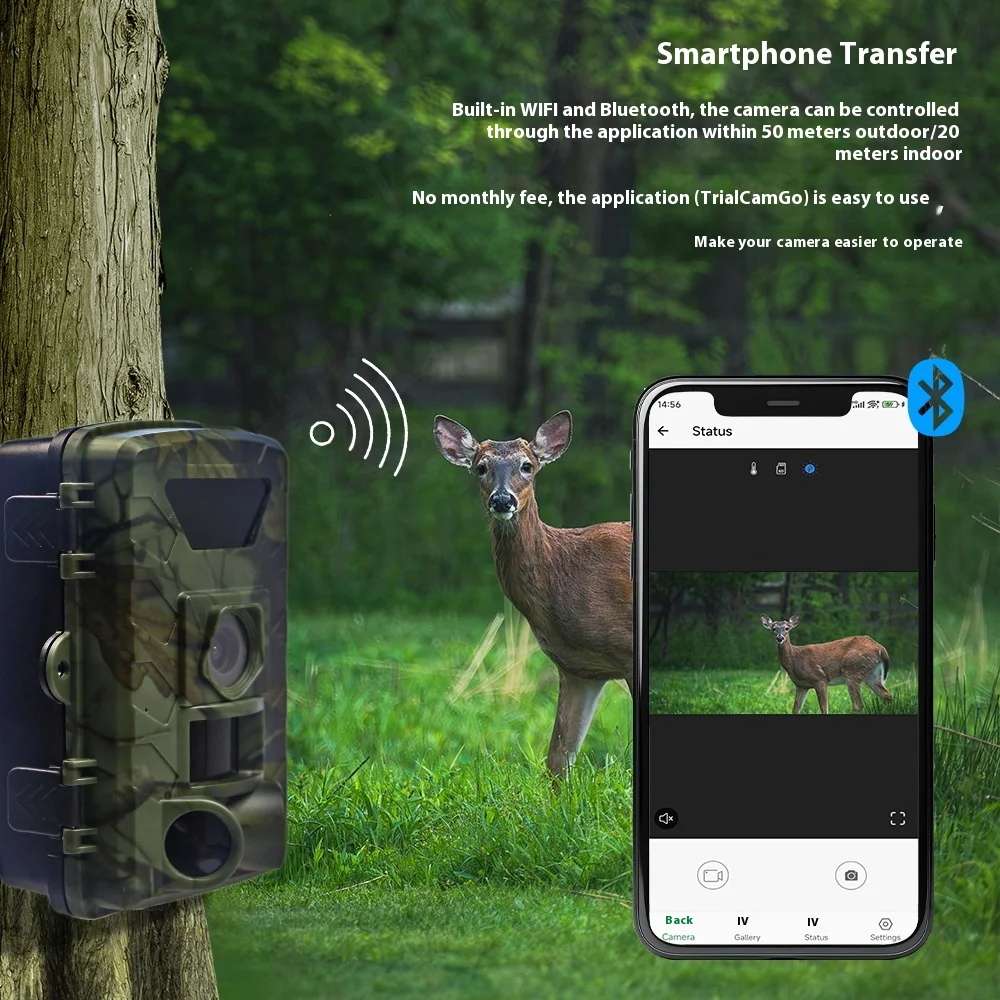 PR803W 8K WiFi トレイルカメラ - IP66  - Trail Camera Infrared のレビューと価格