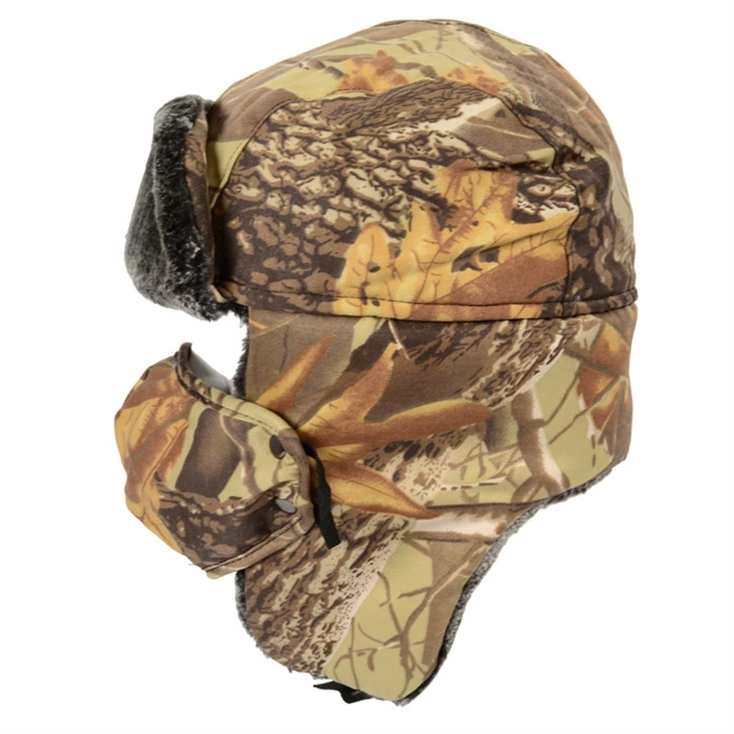 冬のメンズ迷彩厚いハンティングハットマスク付きアウトドア女性 - Hunting Outdoor Hats のレビューと価格