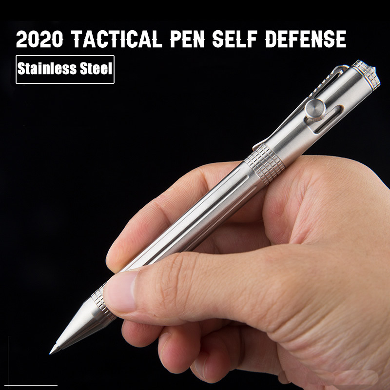 新しい自己防衛ステンレス鋼戦術ペンボルトスイッチ緊急ガラスブ - Tactical Pen Tool のレビューと価格