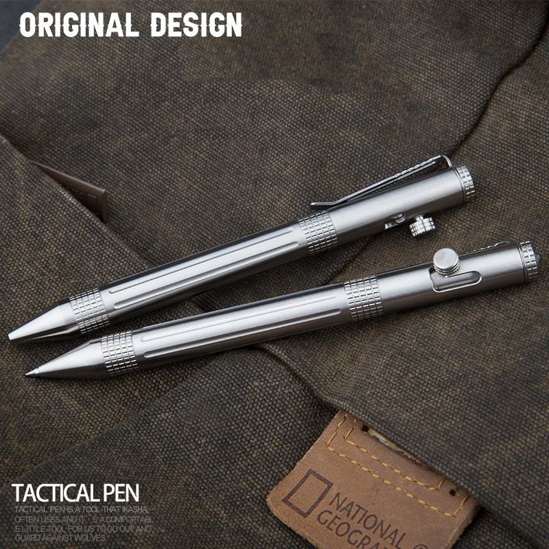 新しい自己防衛ステンレス鋼戦術ペンボルトスイッチ緊急ガラスブ - Tactical Pen Tool のレビューと価格