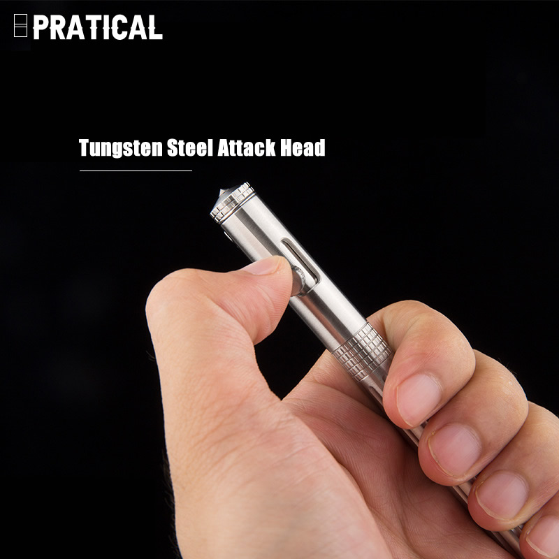 新しい自己防衛ステンレス鋼戦術ペンボルトスイッチ緊急ガラスブ - Tactical Pen Tool のレビューと価格