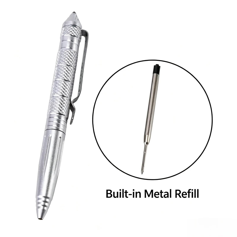 多機能タクティカルペン タングステン鋼ガラスブレーカー アウ - Tactical Pen Tool のレビューと価格