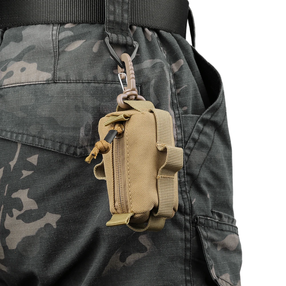 戦術的なポケット,ジッパー付きポケット,鍵,コイン,財布,ミ - Hunting Outdoors Card のレビューと価格