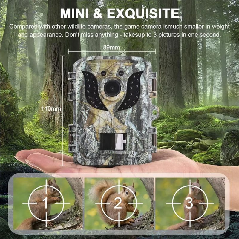 【新製品A09R！】モーションセンサー搭載16MP 1080 - Trail Camera Infrared のレビューと価格