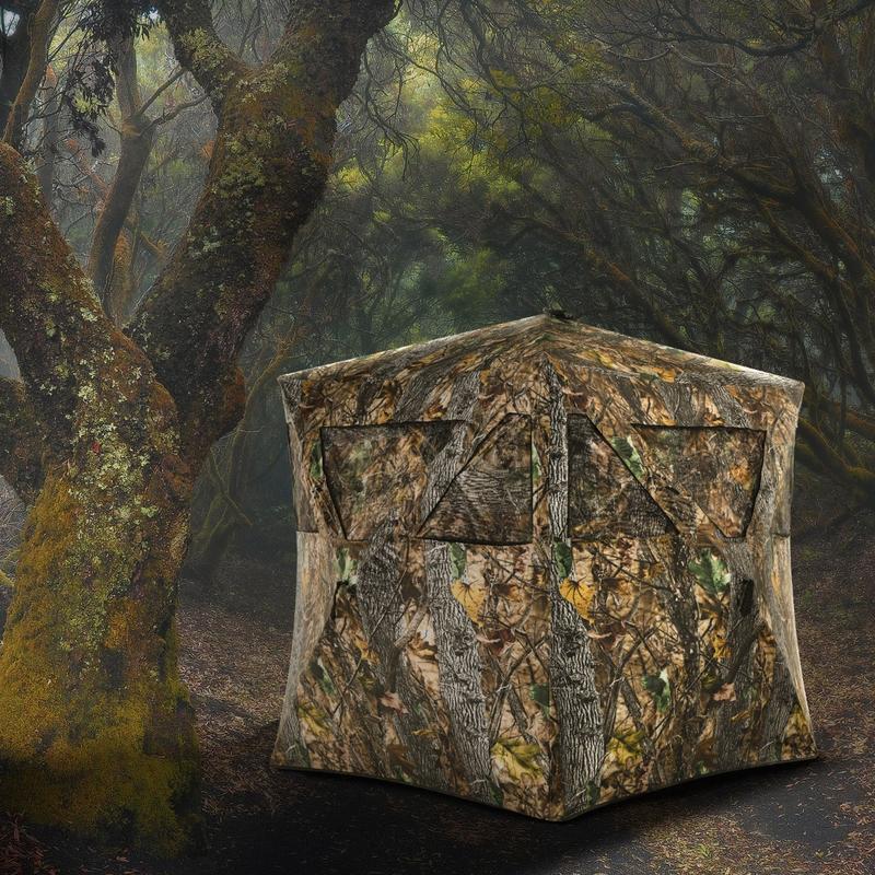 鹿やアンテロープ用の地釘と固定具付きポータブルハンティングブ - Hunting & Outdoor Supplies Carterton のレビューと価格