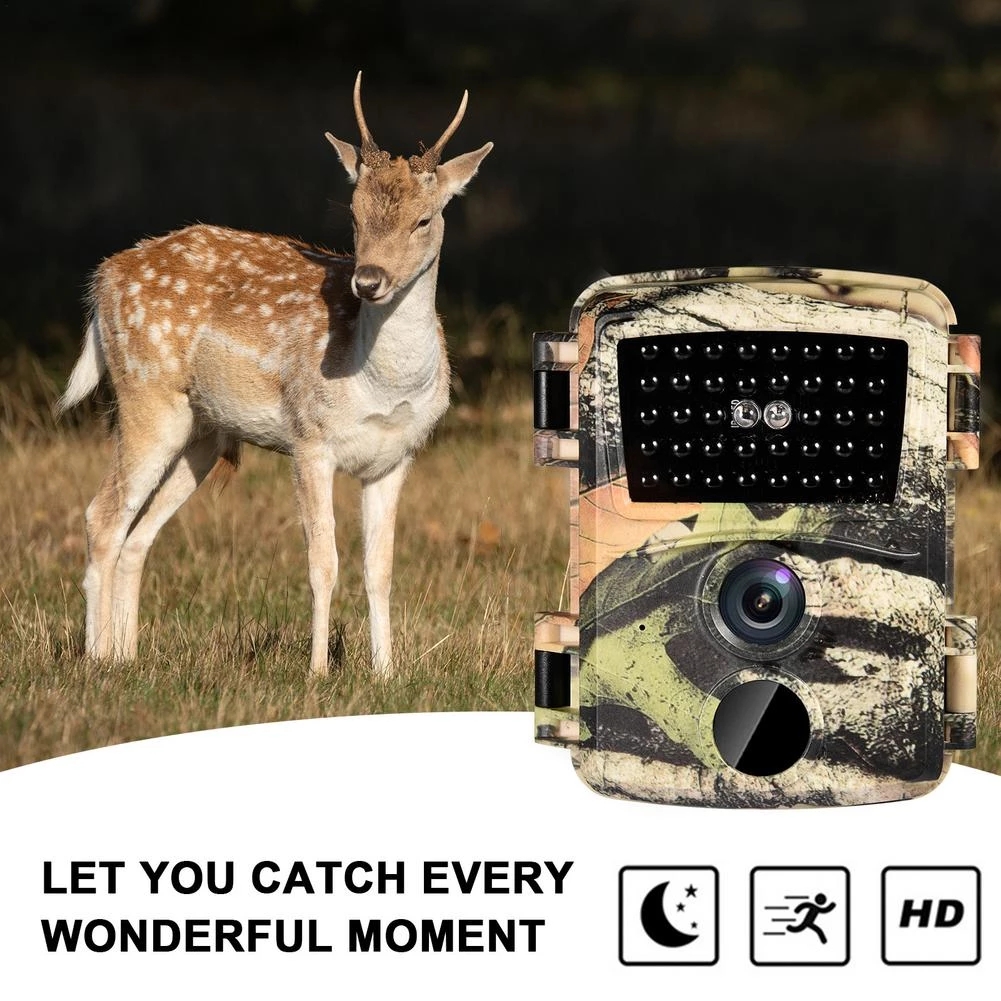 Pirセンサー付き防水ミニトレイルカメラ,屋外ハンティングカ - Trail Camera Infrared のレビューと価格