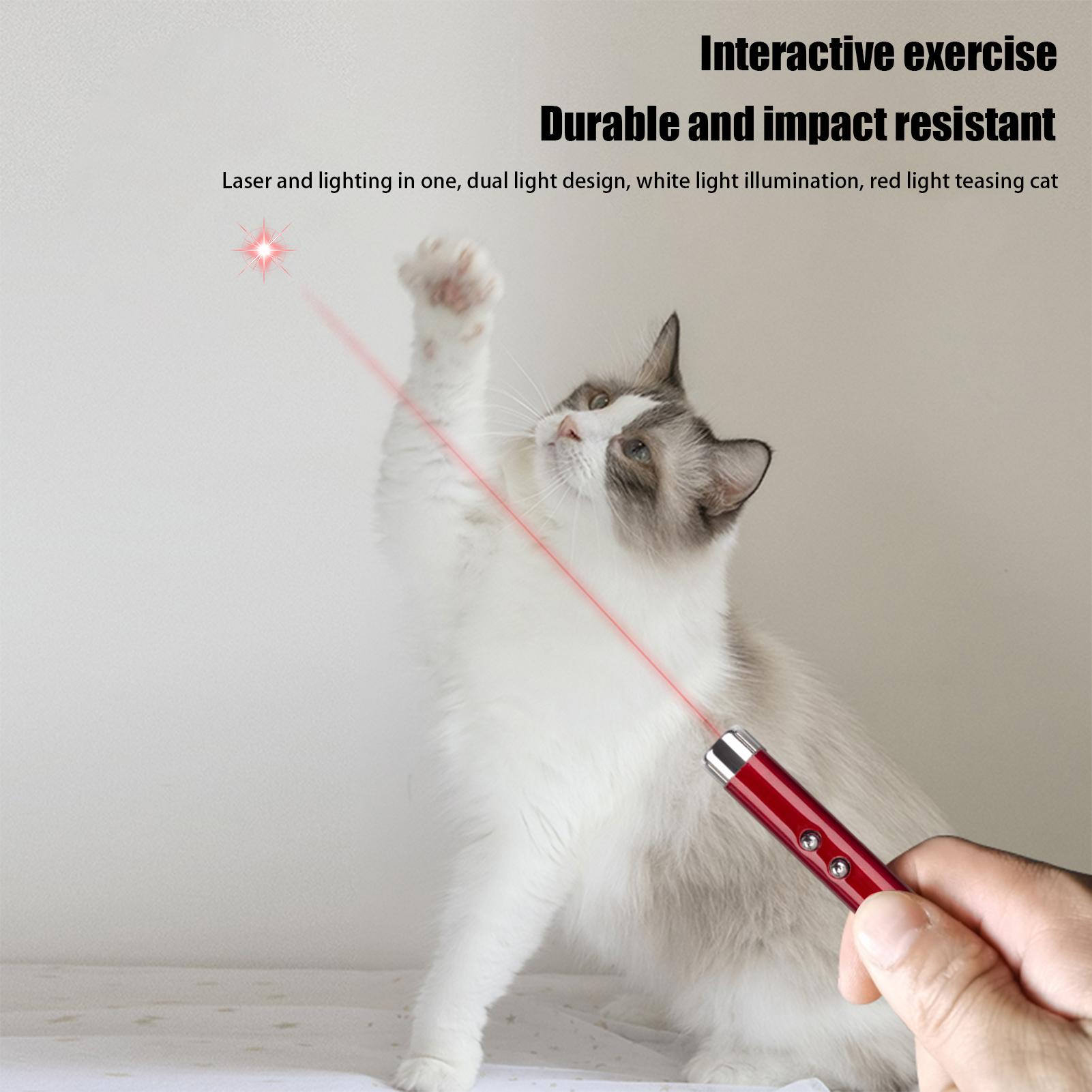 猫用おもちゃ ペット猫用じゃらし棒 レーザーポインター ミニ - Trail Camera Infrared のレビューと価格