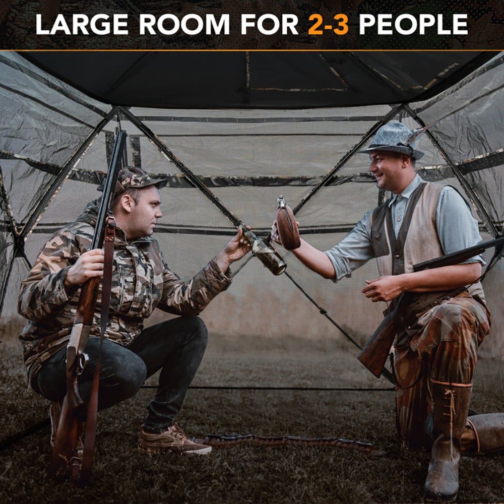5-in-1着脱式ハンティングブラインド、天窓付き2～3人用 - Hunting & Outdoor Supplies Carterton のレビューと価格