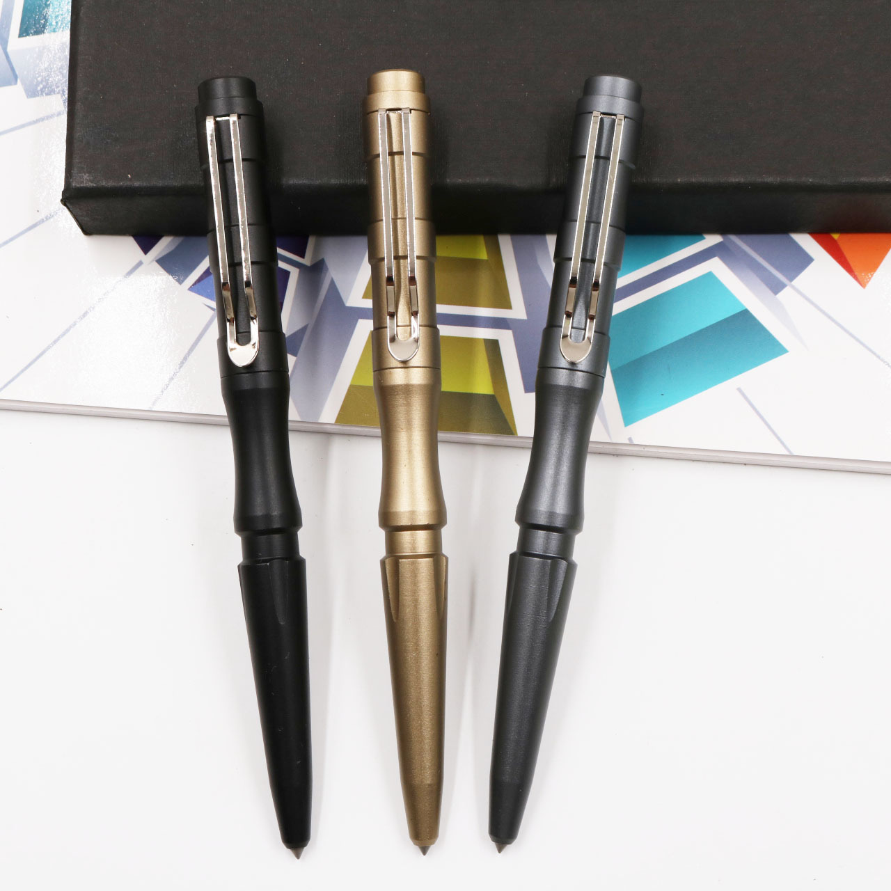 戦術ペン自己防衛用品ギフトパッケージ航空アルミニウム合金セキ - Tactical Pen Tool のレビューと価格