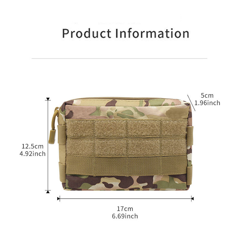 戦術的なモールウエストパック 600D 防水迷彩 EDC ツ - Hunting Outdoors Card のレビューと価格