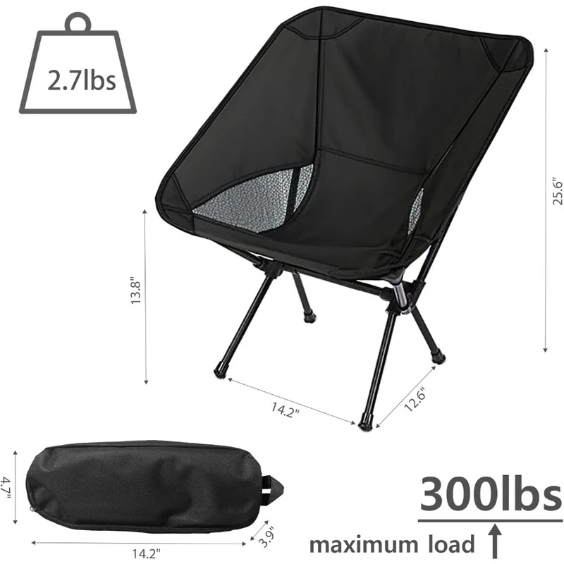 ポータブル軽量折りたたみキャンプチェア収納バッグ付きアウトド - Outdoor Hunting Chair のレビューと価格