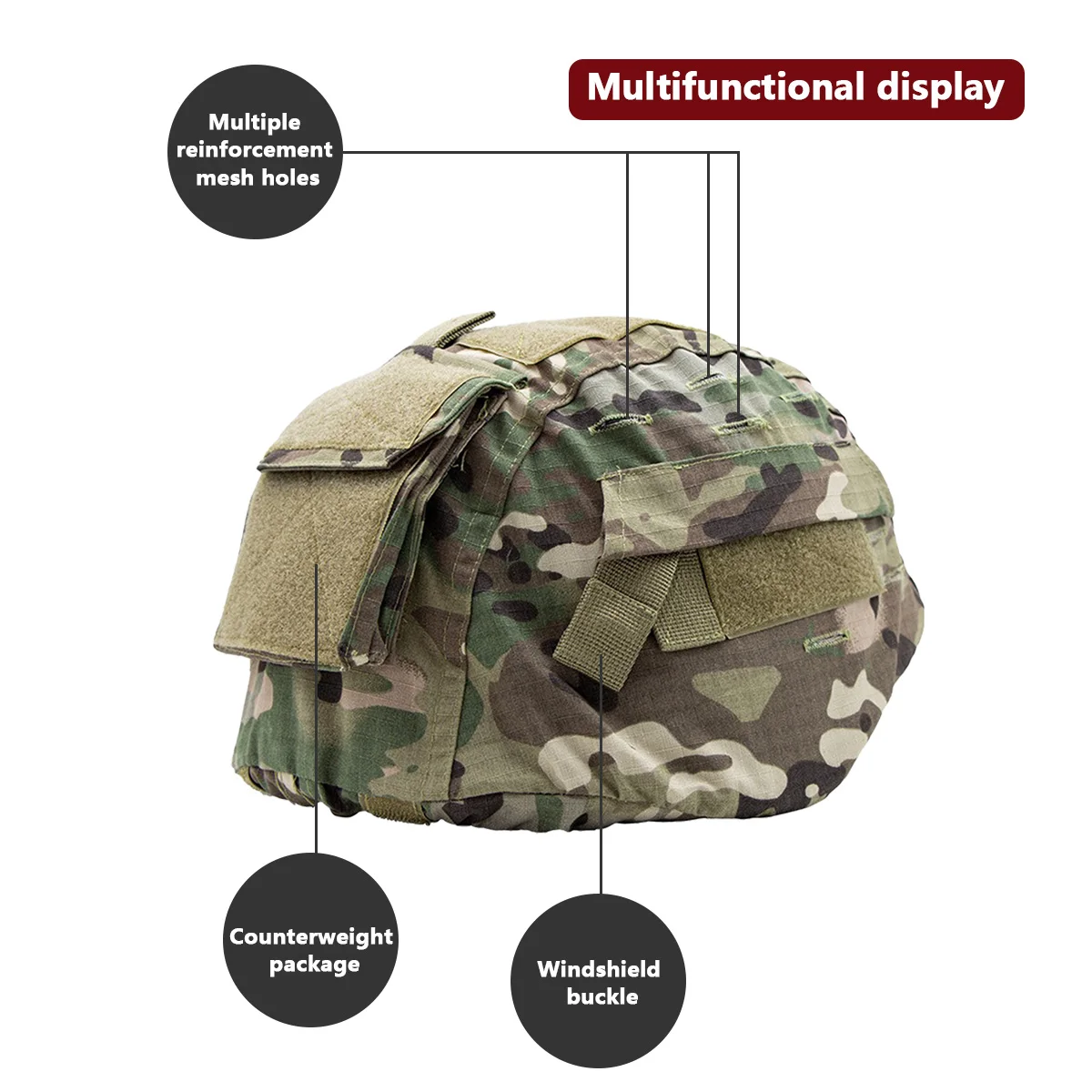 ヘルメット迷彩カバー MICH 2000 ヘルメット用 CS - Hunting Outdoor Shop のレビューと価格