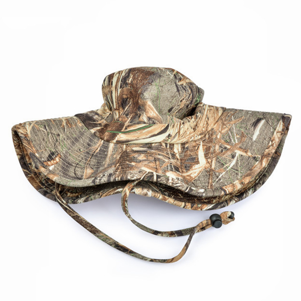 高品質日焼け止めツリー迷彩狩猟釣りボニーキャップアウトドアス - Hunting Outdoor Hats のレビューと価格