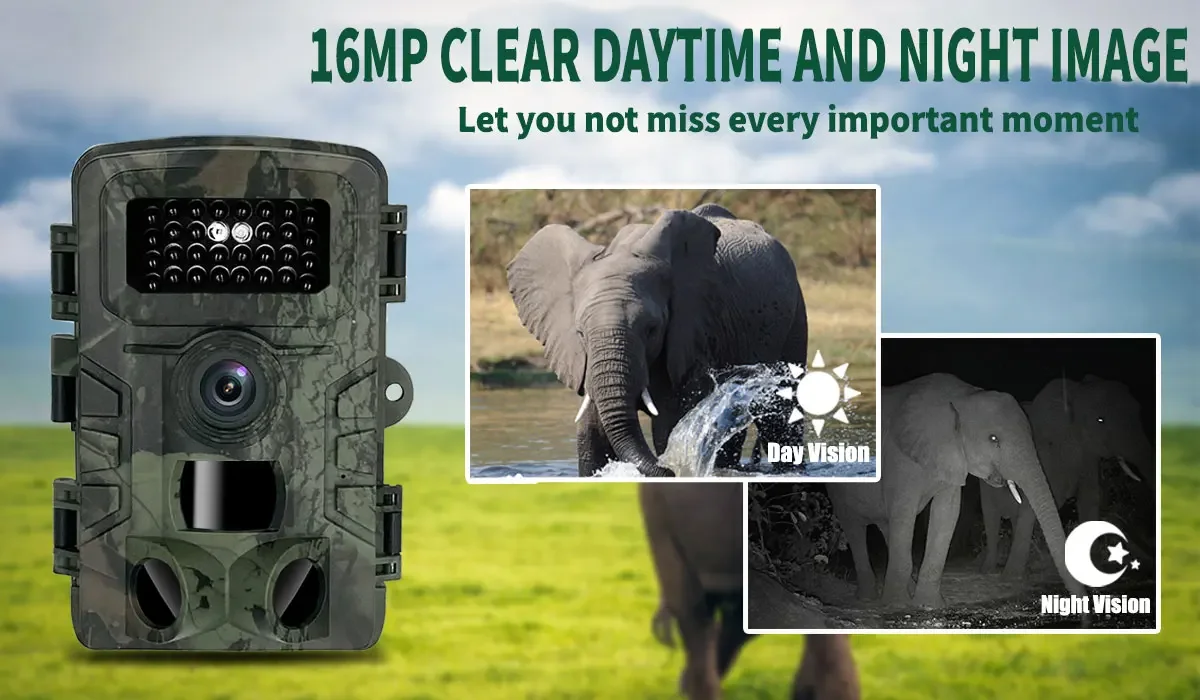 PR700 屋外トレイルカメラ、赤外線ナイトビジョン野生動物 - Trail Camera Infrared のレビューと価格