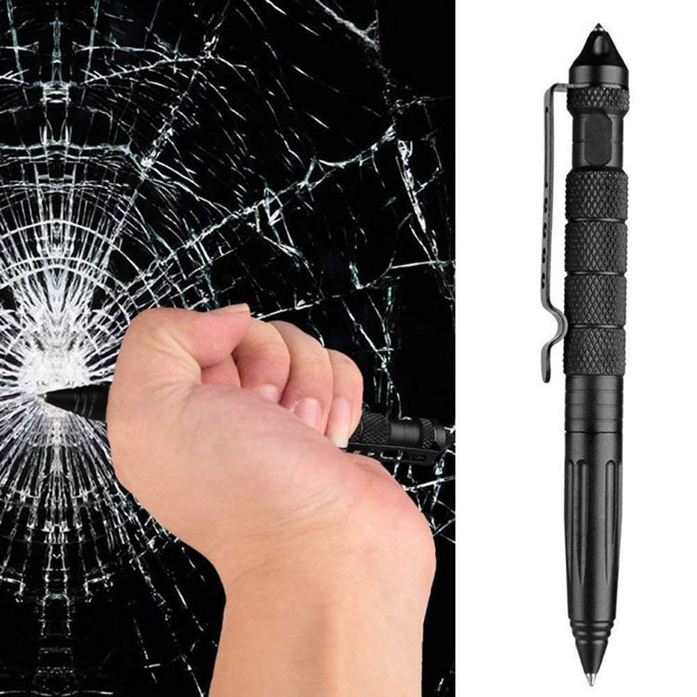 高品質金属軍事戦術ペン学校学生オフィスボールペン緊急ガラスブ - Tactical Pen Tool のレビューと価格