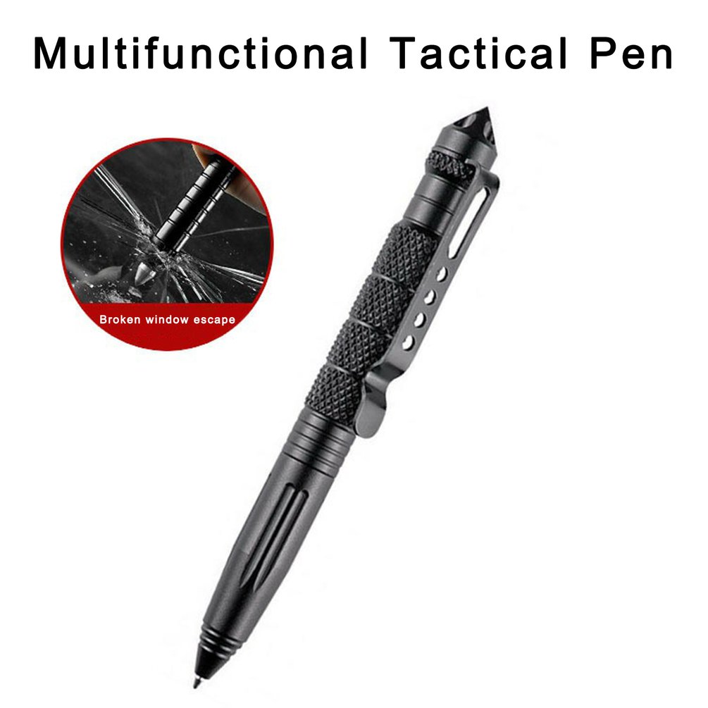 高品質金属軍事戦術ペン学校学生オフィスボールペン緊急ガラスブ - Tactical Pen Tool のレビューと価格