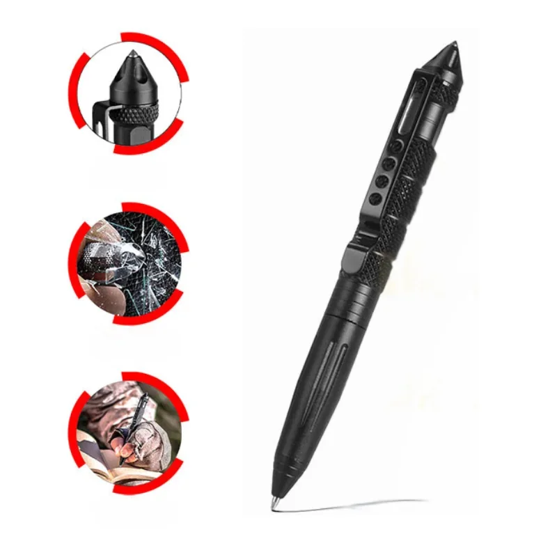 多機能戦術ペン自己防衛アンチスキッド緊急サバイバルツールガラ - Tactical Pen Tool のレビューと価格