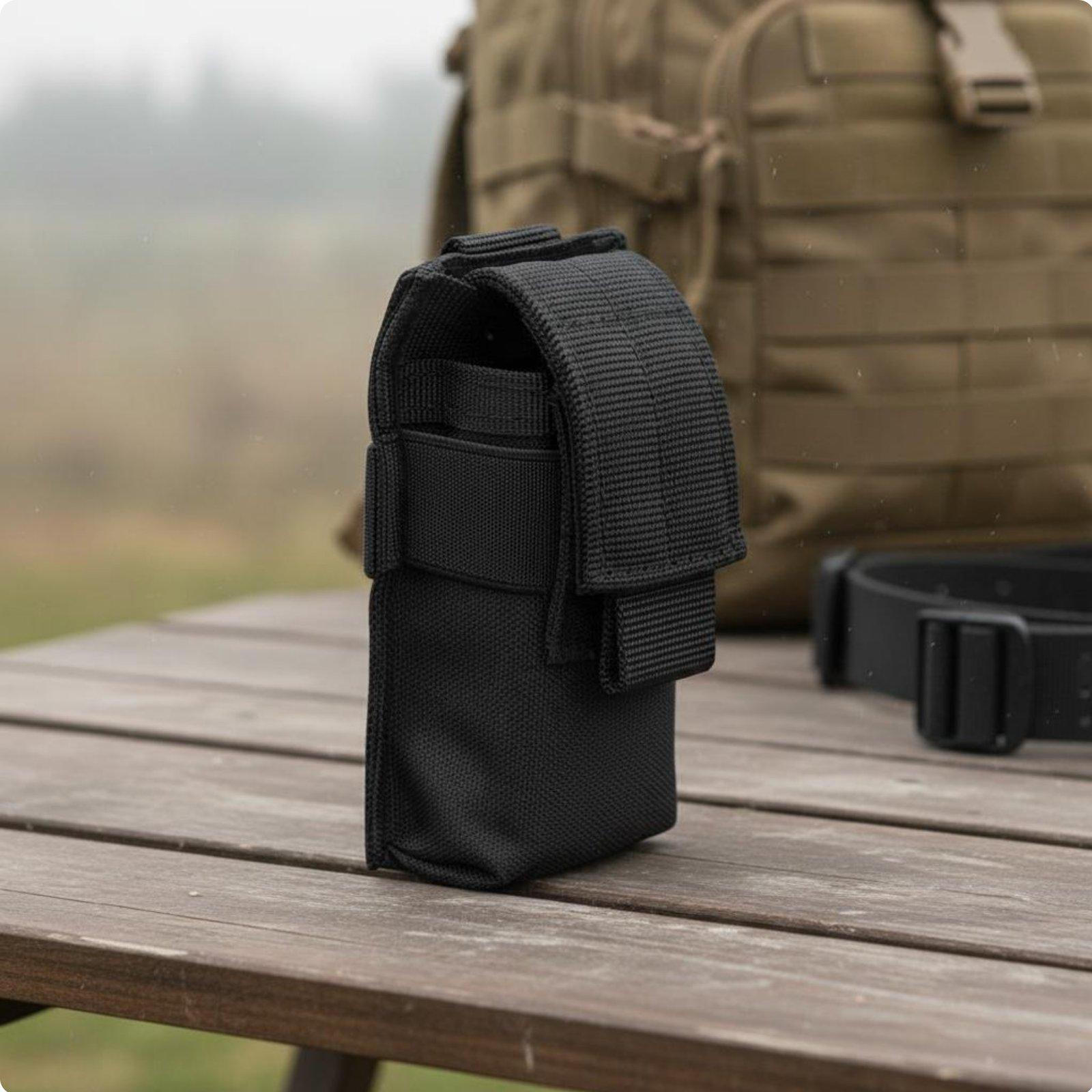 ナイロン製アウトドアウエストポーチツールオーガナイザー、ベル - Hunting Outdoor のレビューと価格