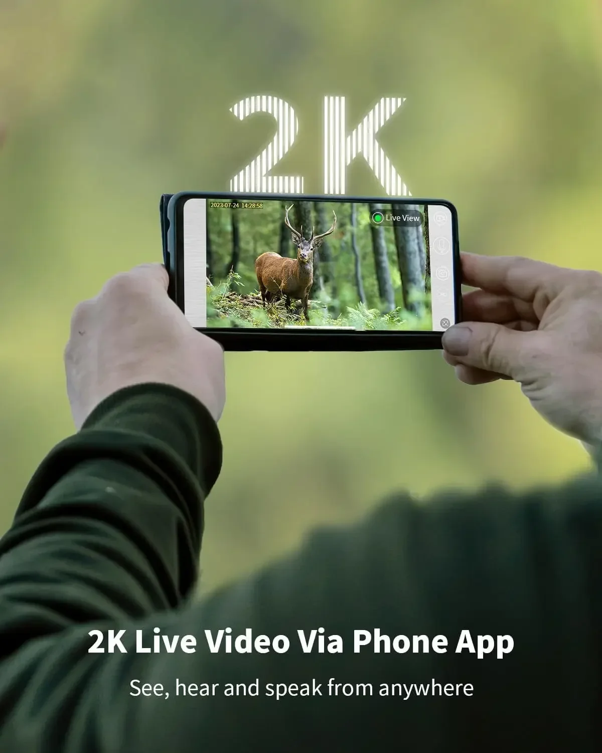 第3世代4G LTEセルラー式トレイルカメラ - 2Kライブ - Trail Camera Infrared のレビューと価格