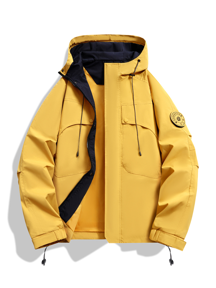 春防水ハイキングジャケット男性フード付き狩猟ランニングトレッ - Hunting Outdoor Shop のレビューと価格